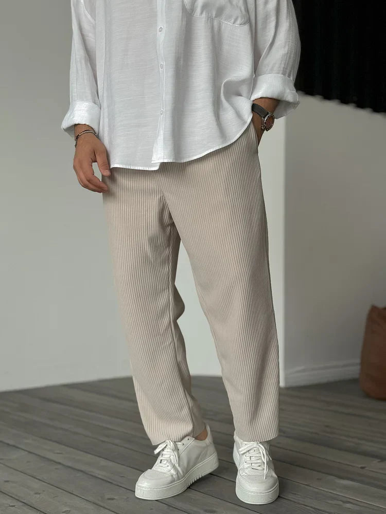 FEDERICO™ | Pantaloni pull-on a taglio affusolato