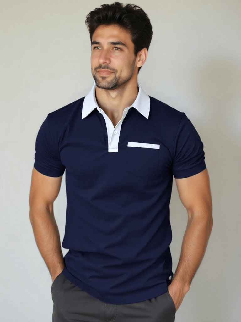 FEDERICO™ | Polo con colletto a contrasto
