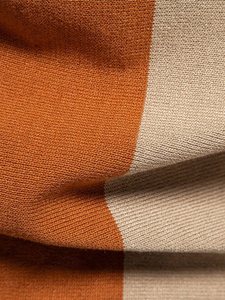 FEDERICO™ | Polo a righe con zip