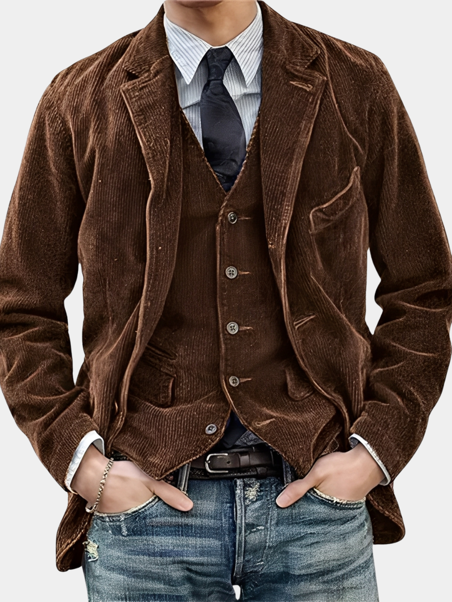FEDERICO™ | Set giacca e gilet da uomo