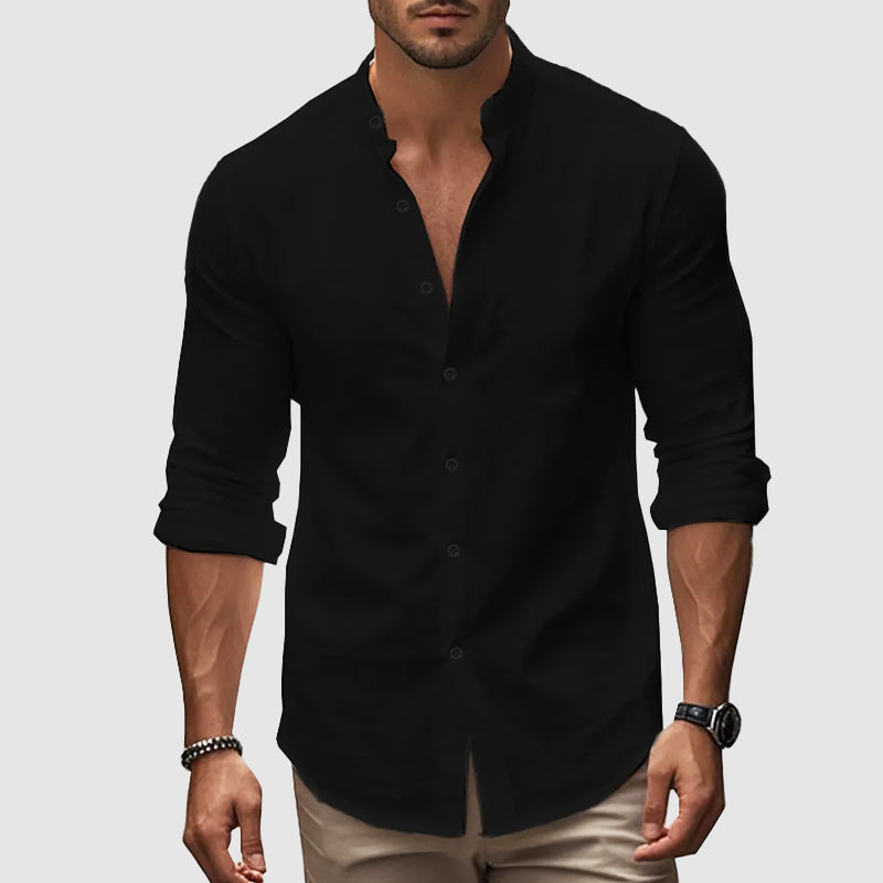 FEDERICO™ | Camicia in misto lino e cotone