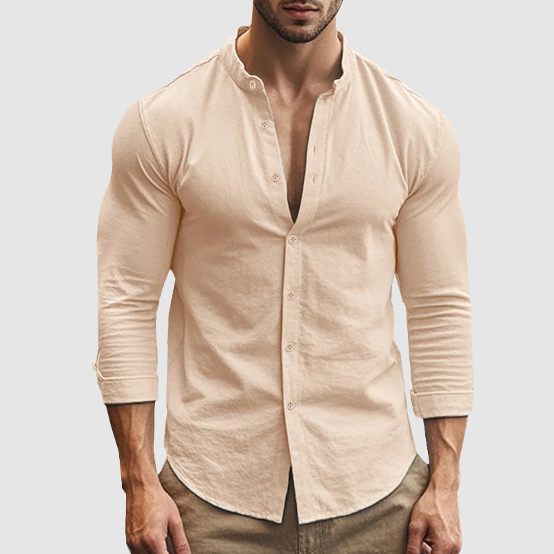 FEDERICO™ | Camicia in misto lino e cotone