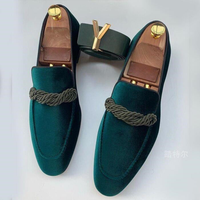 FEDERICO™ | Mocassini in pelle scamosciata vegana