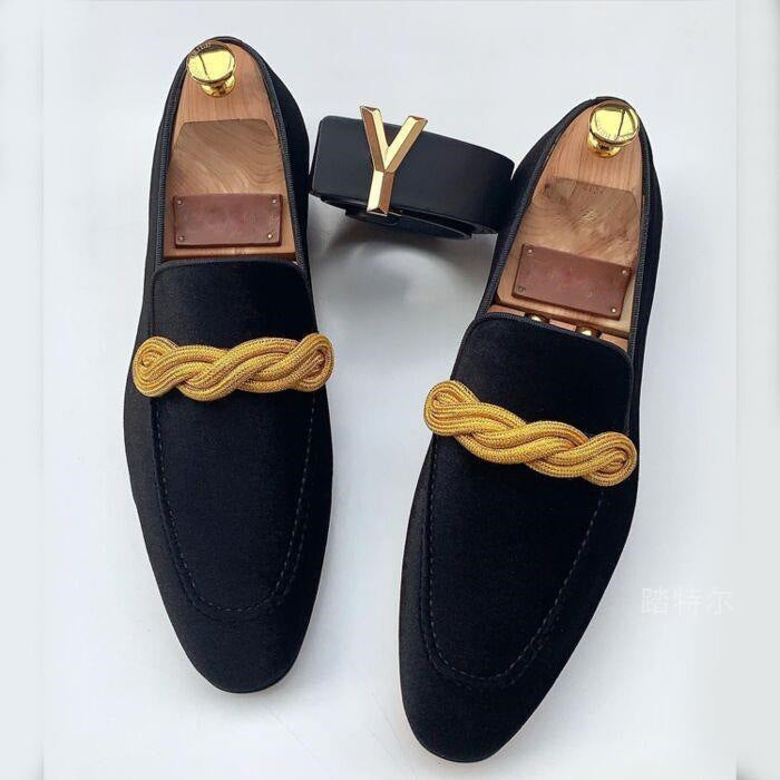 FEDERICO™ | Mocassini in pelle scamosciata vegana