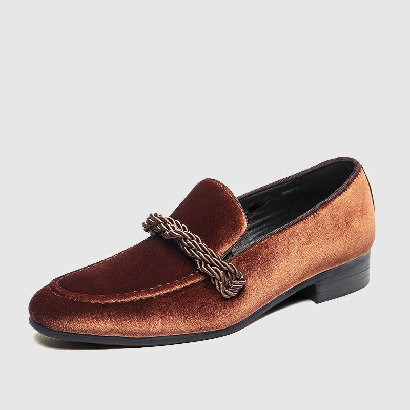FEDERICO™ | Mocassini in pelle scamosciata vegana