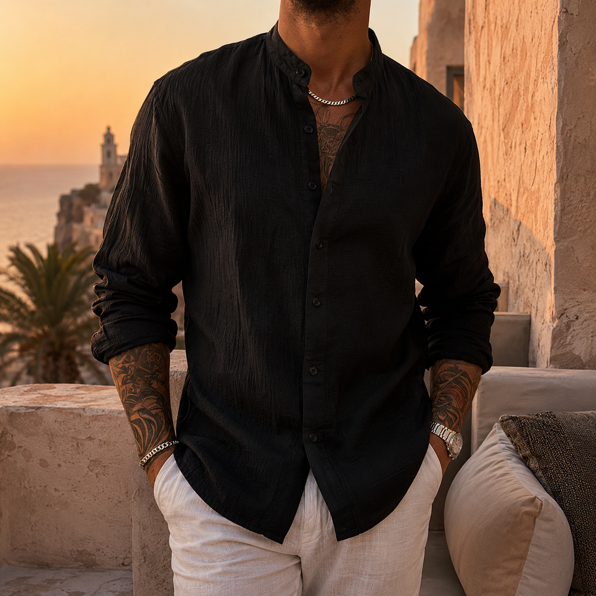 FEDERICO™ | Camicia in misto lino