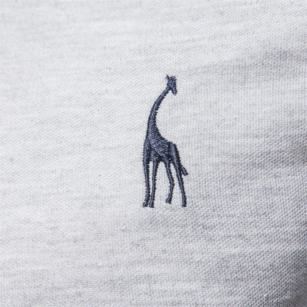 FEDERICO™ | Polo da uomo con logo di cervo