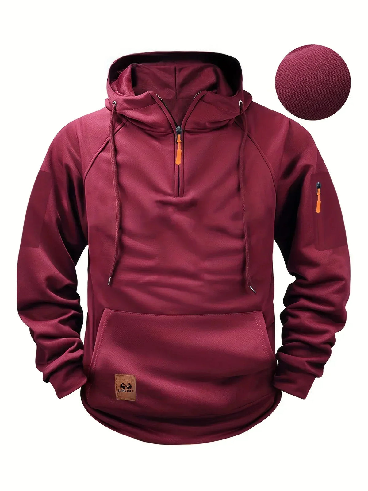 FEDERICO™ | Felpa con cappuccio da uomo a zip