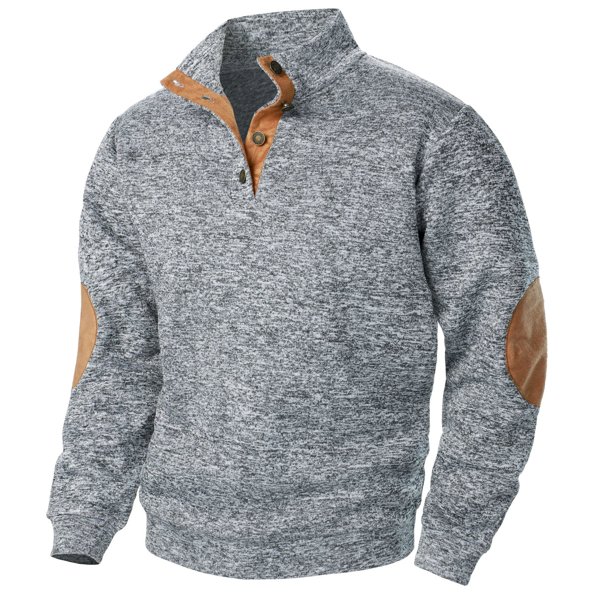 FEDERICO™ | Camicia a collo alto con bottoni