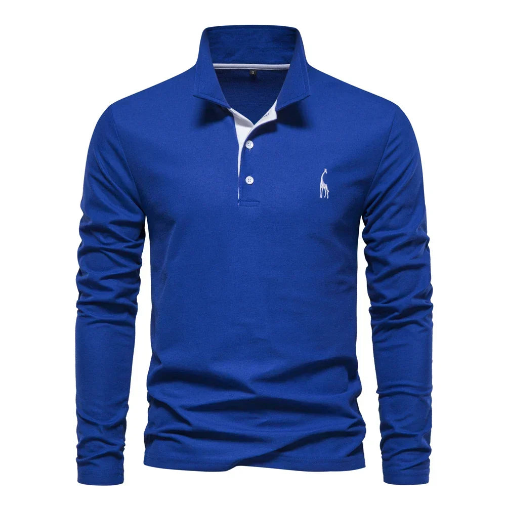 FEDERICO™ | Polo da uomo con logo di cervo