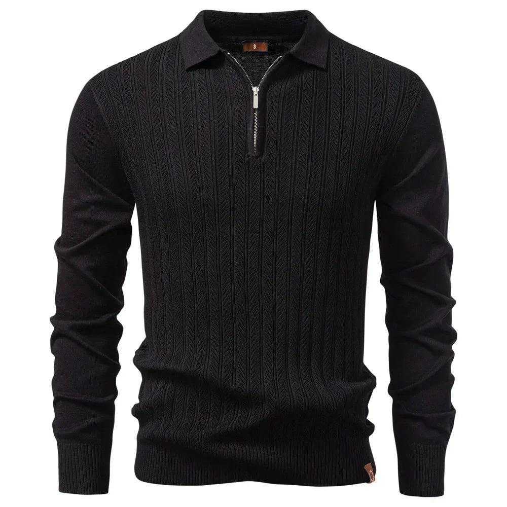 FEDERICO™ | Polo con trama in rilievo