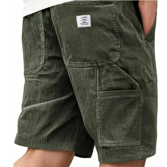 FEDERICO™ | Pantaloncini retrò in velluto a coste