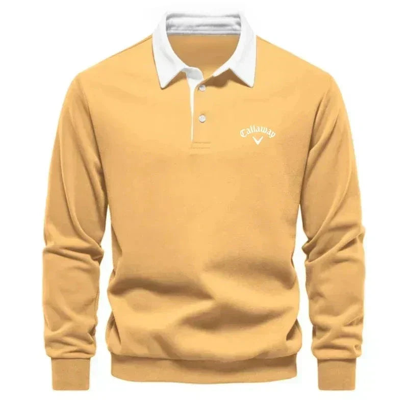 FEDERICO™ | Polo in maglia con colletto a contrasto