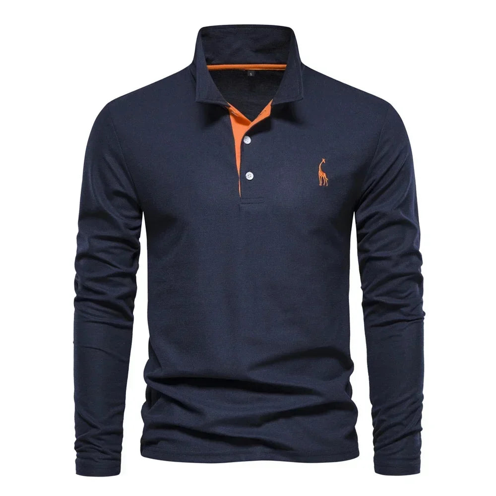 FEDERICO™ | Polo da uomo con logo di cervo