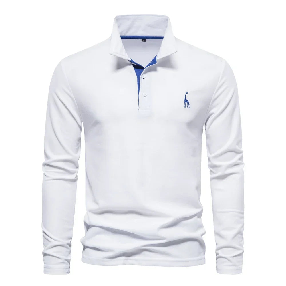 FEDERICO™ | Polo da uomo con logo di cervo