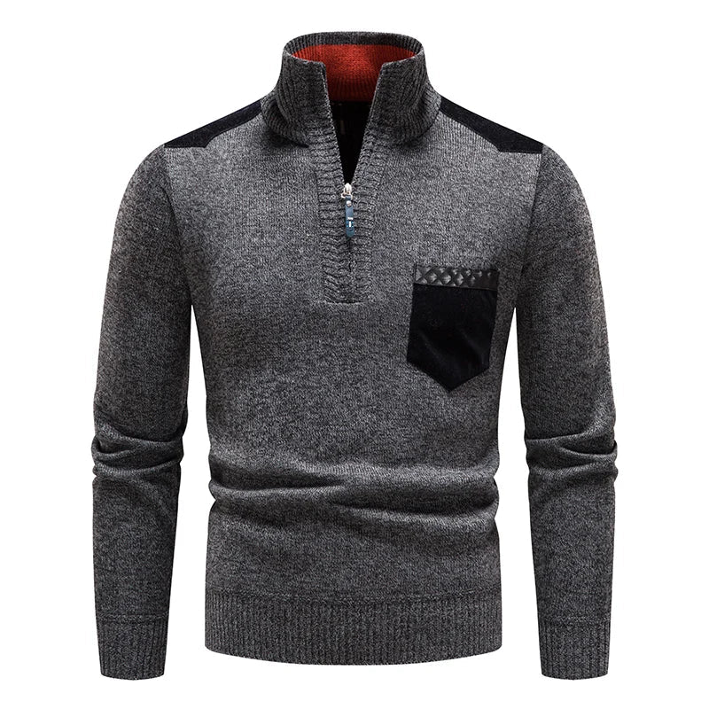 FEDERICO™ | Pile con zip al collo