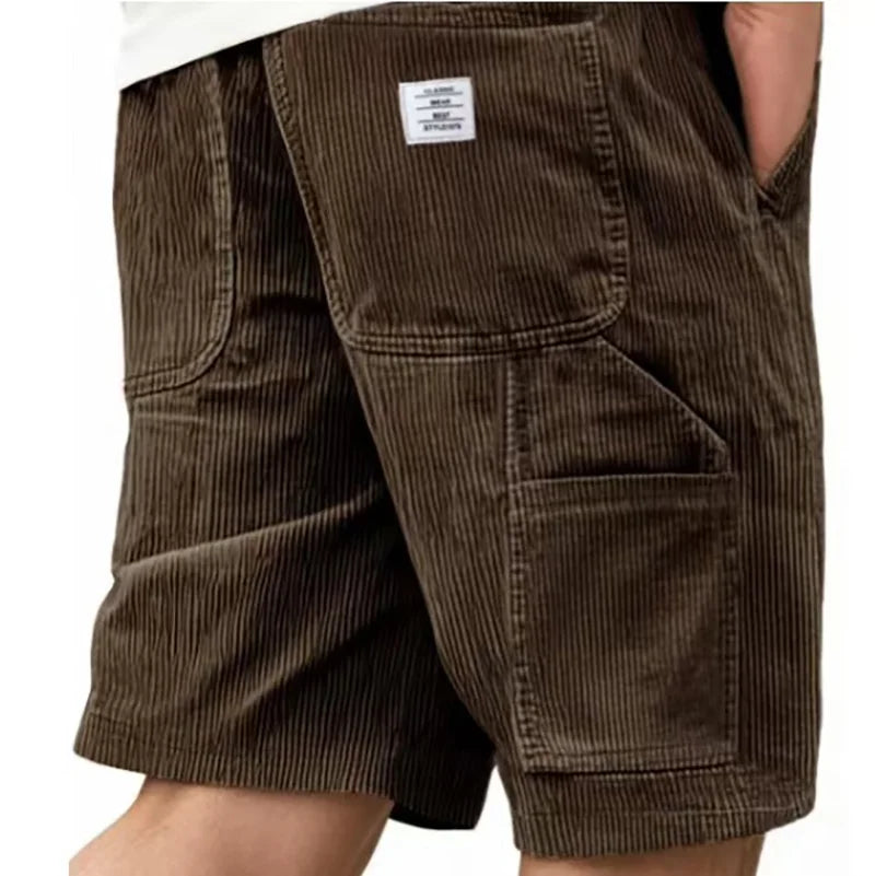 FEDERICO™ | Pantaloncini retrò in velluto a coste