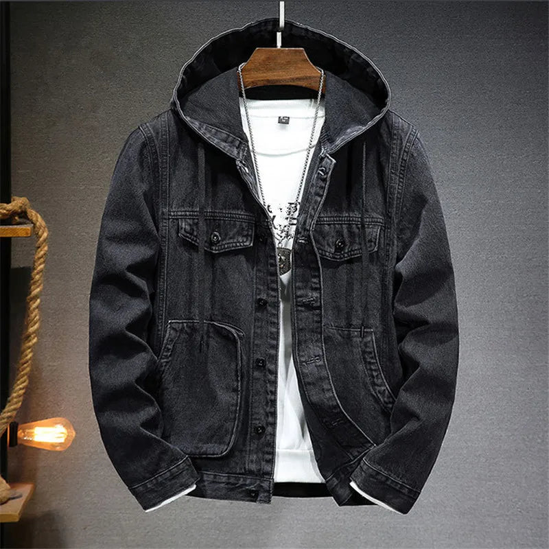 FEDERICO™ | Felpa con cappuccio in denim retrò