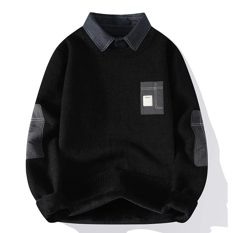 FEDERICO™ | Maglia in denim Mark Houston