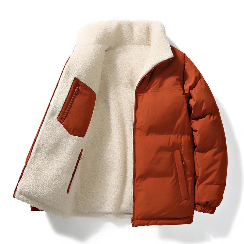 FEDERICO™ | Giacca reversibile uomo foderata in pile – due stili