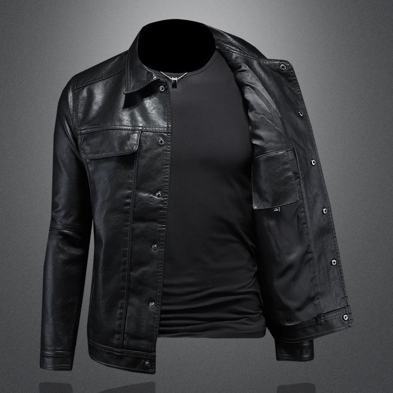 FEDERICO™ | Giacca in pelle da uomo Modern Rider