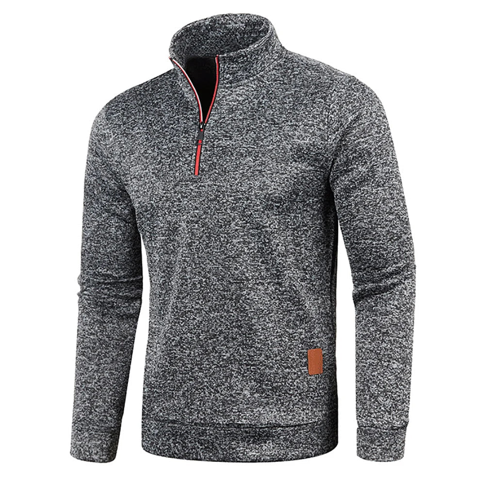 FEDERICO™ | Da uomo con zip parziale