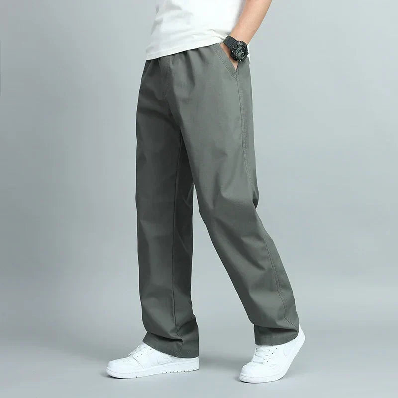 FEDERICO™ | Pantaloni in cotone a gamba dritta