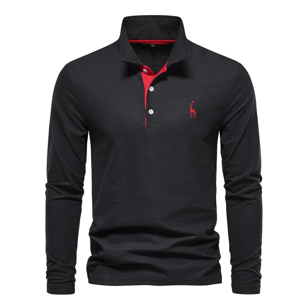 FEDERICO™ | Polo da uomo con logo di cervo
