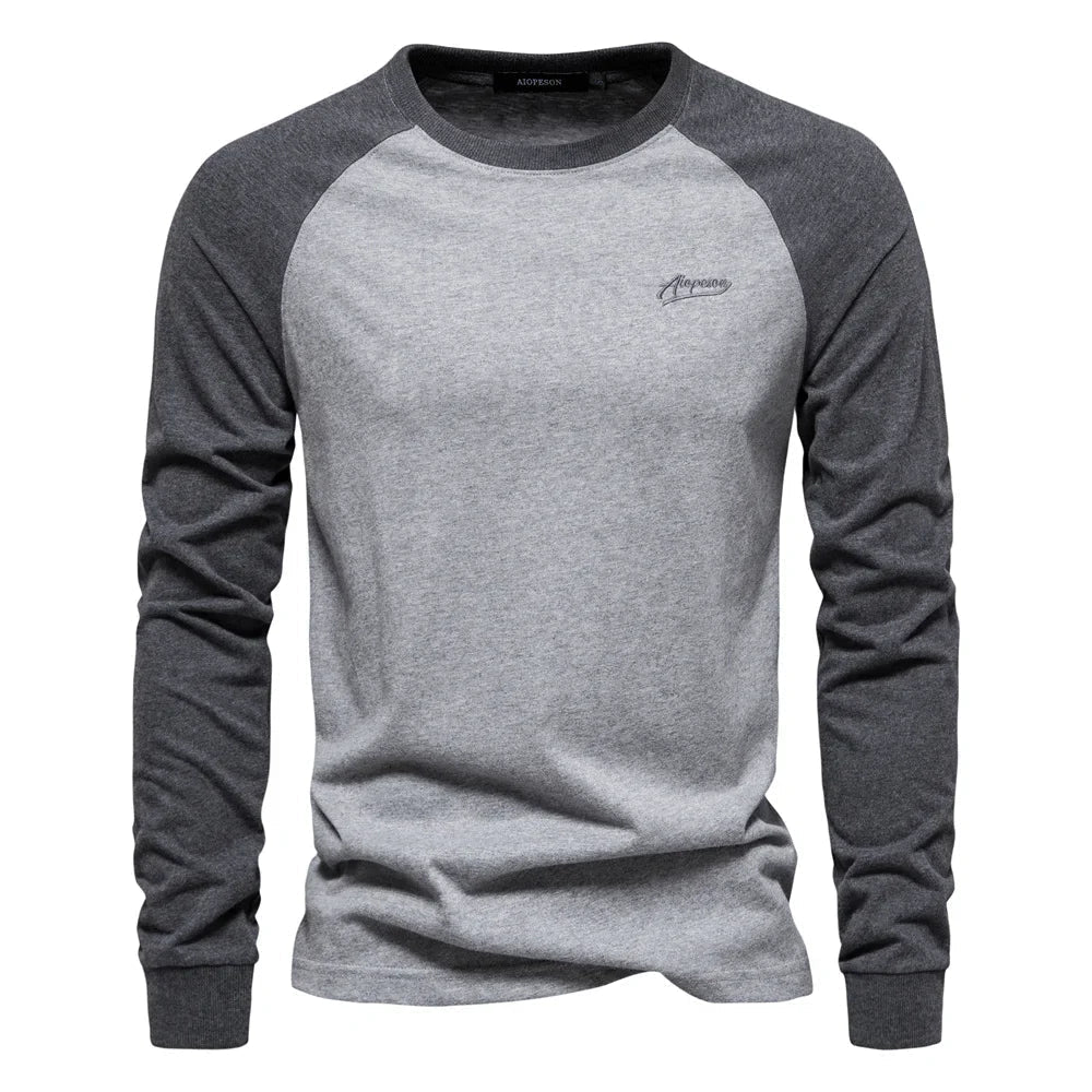 FEDERICO™ | Maglia in cotone con maniche raglan lunghe