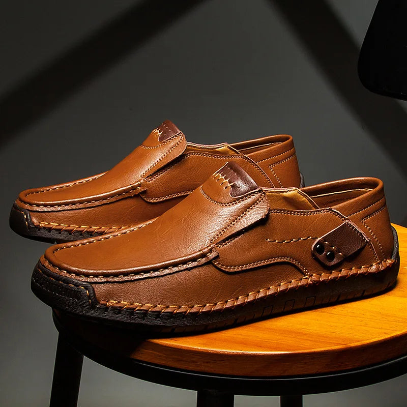 FEDERICO™ | Mocassini slip-on in pelle lucida