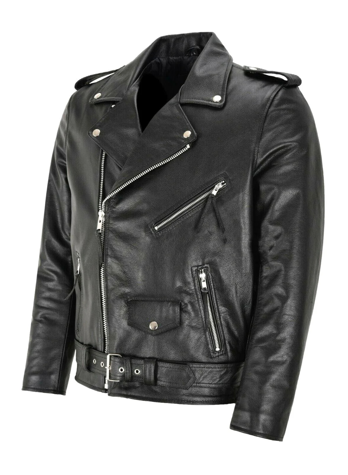 FEDERICO™ | Giacca da motociclista in pelle da uomo