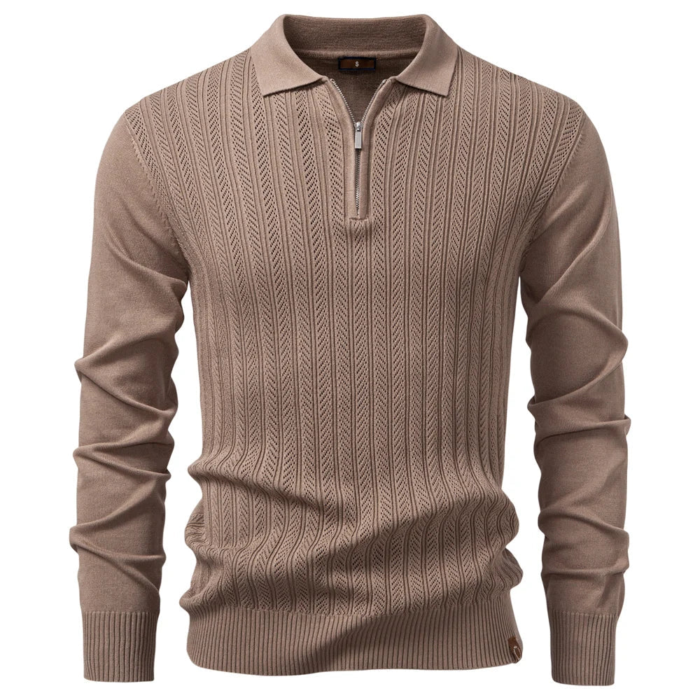 FEDERICO™ | Polo con trama in rilievo