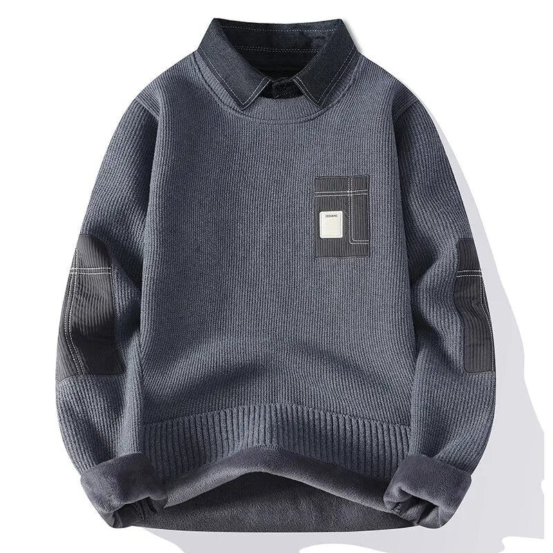 FEDERICO™ | Maglia in denim Mark Houston