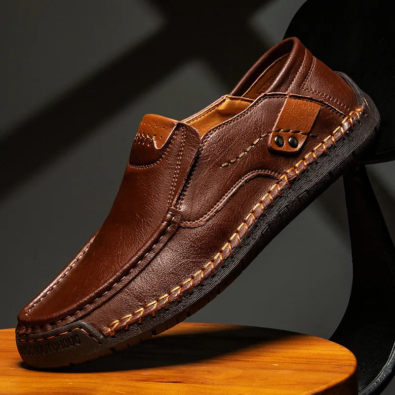 FEDERICO™ | Mocassini slip-on in pelle lucida
