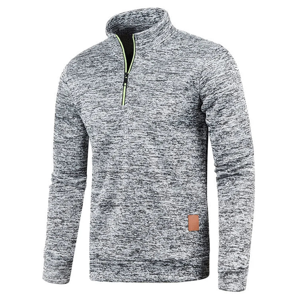 FEDERICO™ | Da uomo con zip parziale