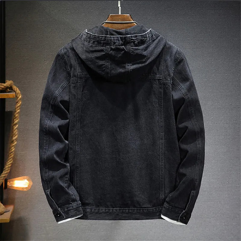 FEDERICO™ | Felpa con cappuccio in denim retrò