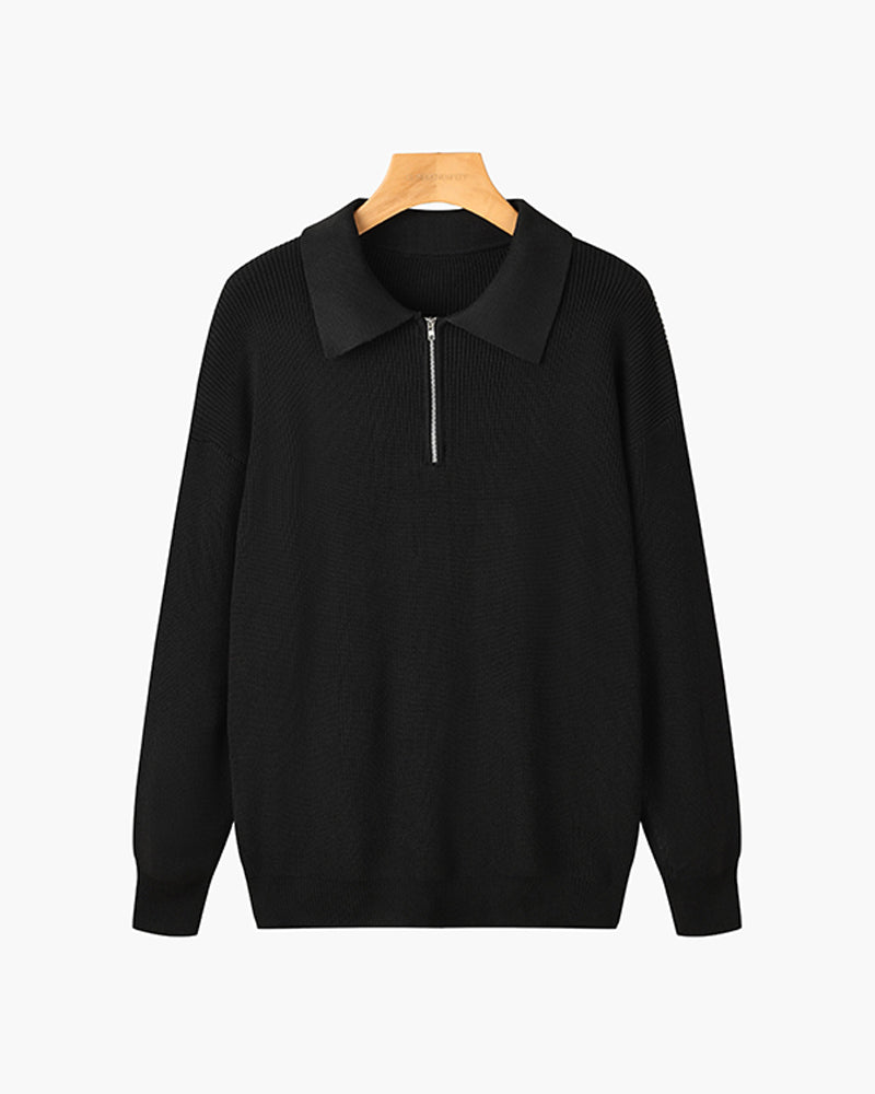 FEDERICO™ | Maglione con zip Rason