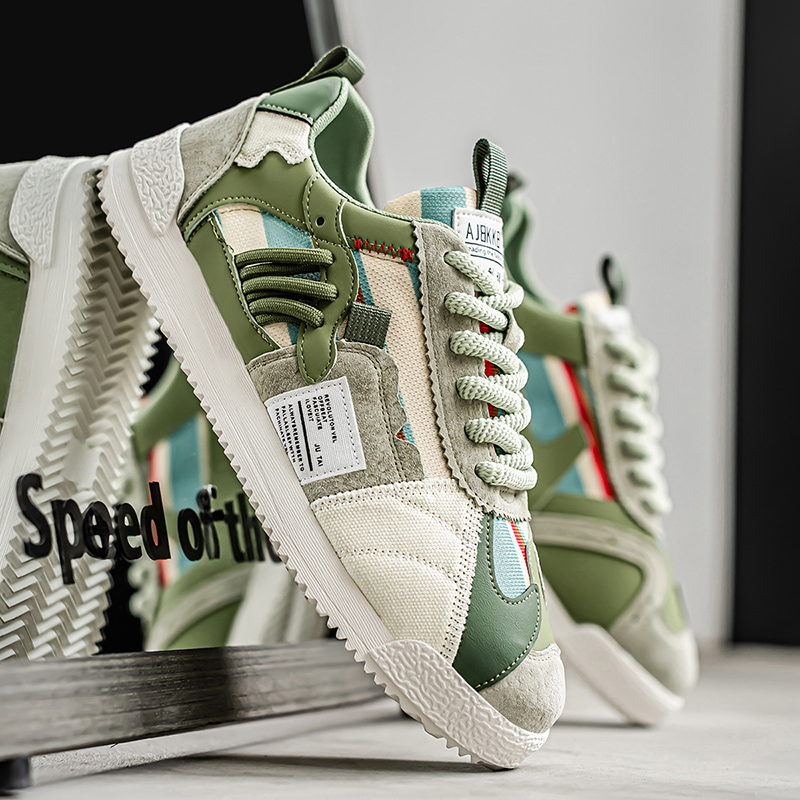 FEDERICO™ | Scarpe da ginnastica retrò a blocchi di colore