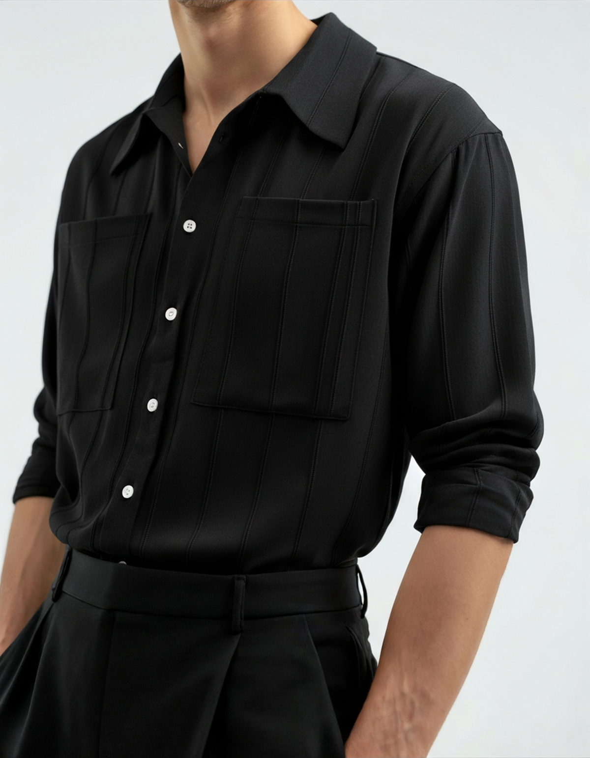 FEDERICO™ | Camicia testurizzata a coste