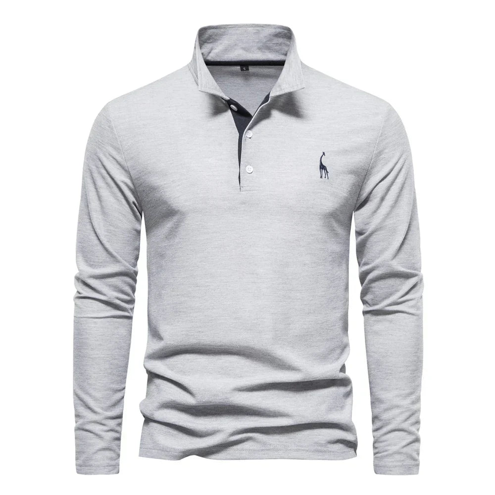 FEDERICO™ | Polo da uomo con logo di cervo