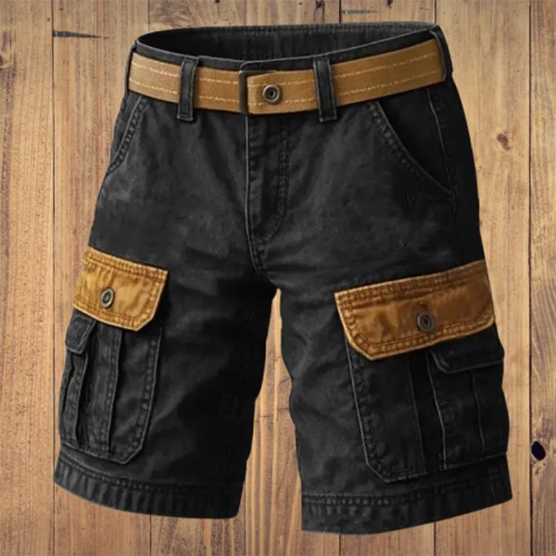 FEDERICO™ | Pantaloncini cargo corti da uomo con cintura