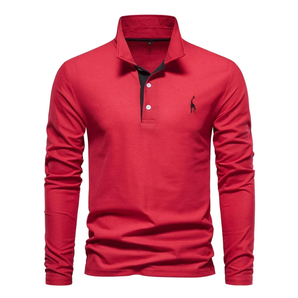 FEDERICO™ | Polo da uomo con logo di cervo