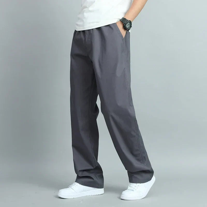 FEDERICO™ | Pantaloni in cotone a gamba dritta