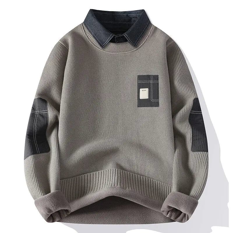 FEDERICO™ | Maglia in denim Mark Houston