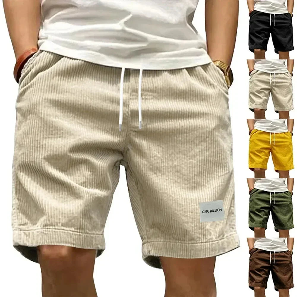 FEDERICO™ | Shorts cargo in velluto a coste retrò