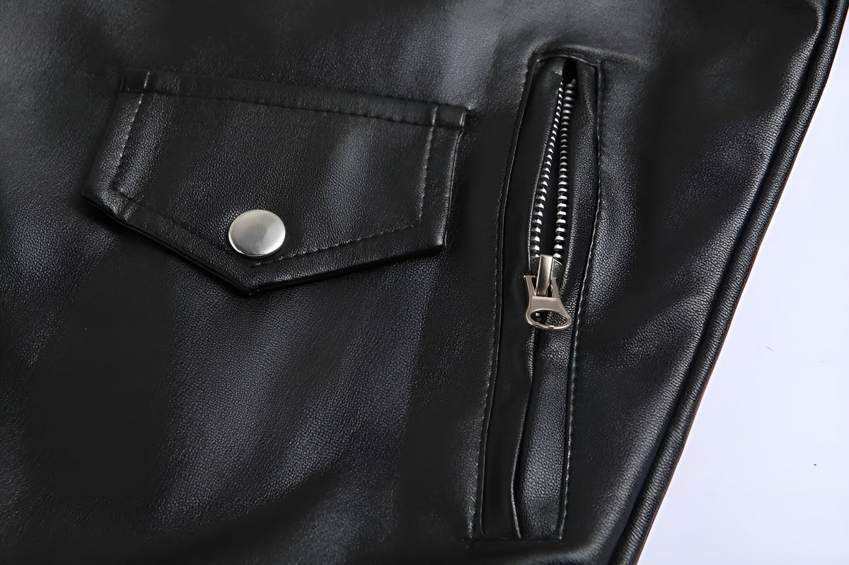 FEDERICO™ | Giacca in pelle classica da uomo