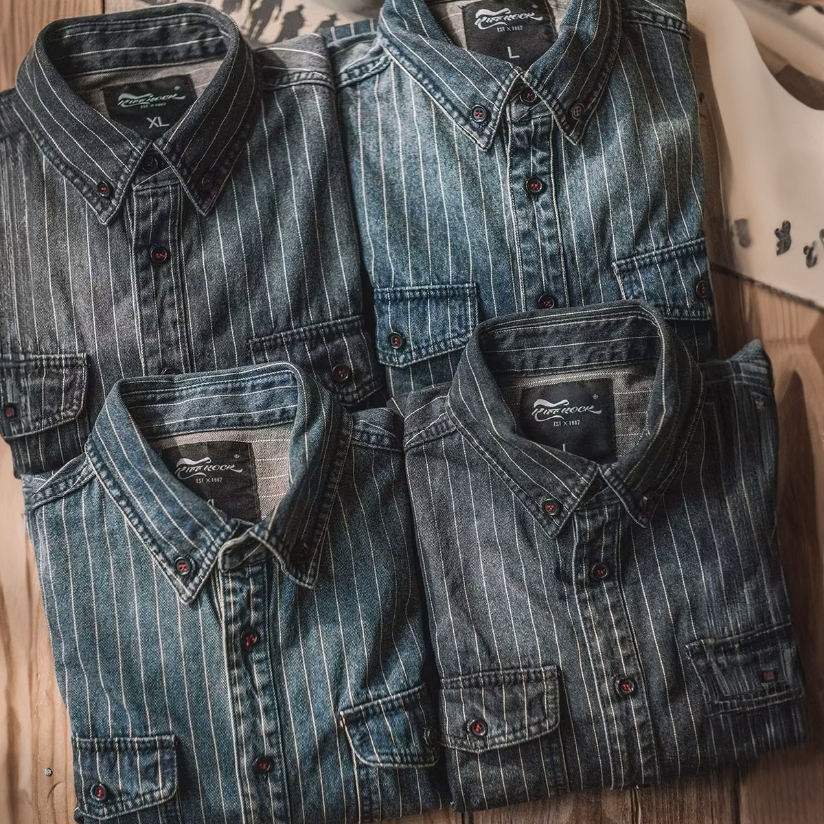 FEDERICO™ | Camicia a maniche lunghe a righe