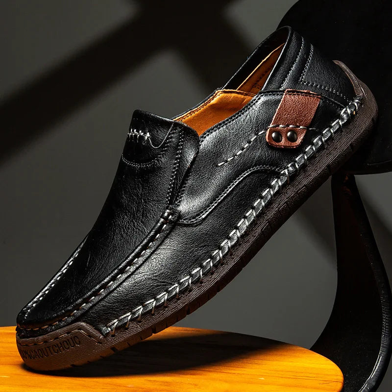 FEDERICO™ | Mocassini slip-on in pelle lucida