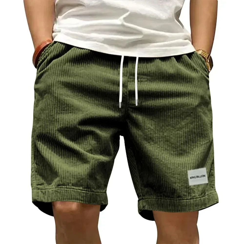 FEDERICO™ | Shorts cargo in velluto a coste retrò
