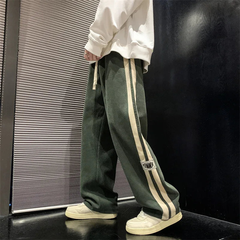 FEDERICO™ | Pantaloni a gamba larga con elastico in vita